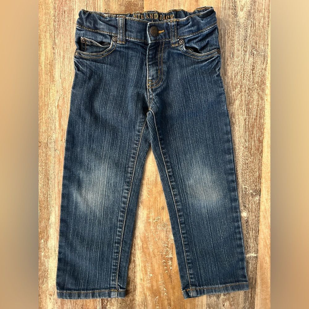 Janie‎ and Jack Classic Blue Denim Jeans, Size 4